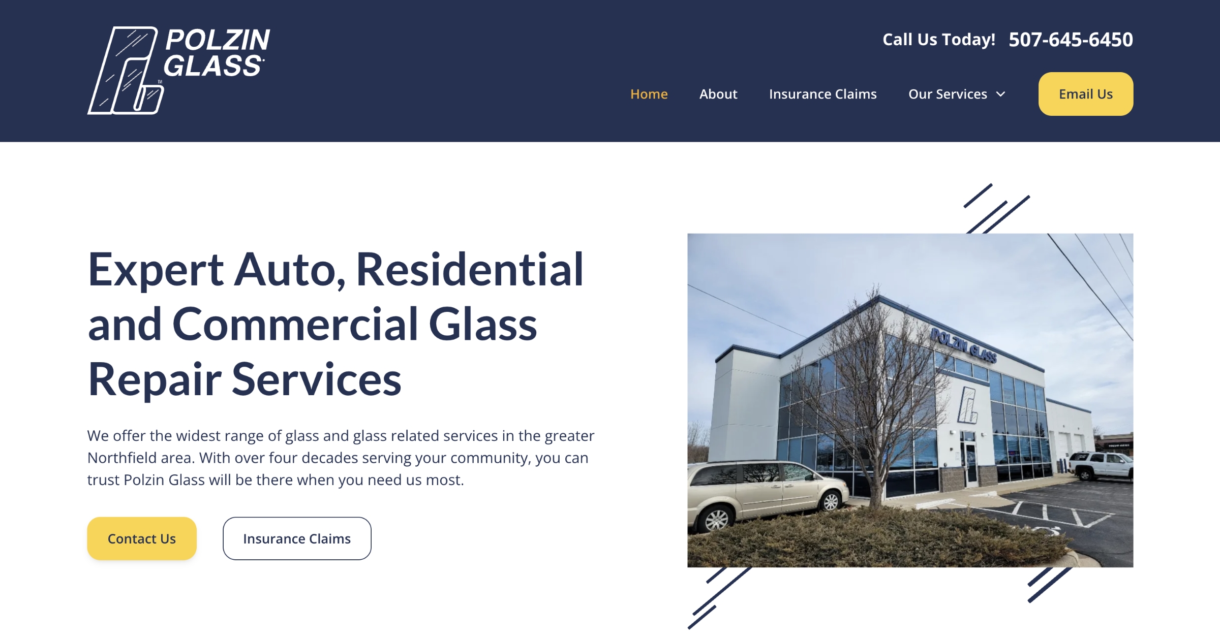 Northfield Auto Glass Repair Glass Replacement Polzin Glass